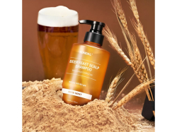 Kundal Beer Yeast Scalp Shampoo Herb Mint - posilující šampon na vlasy s Pivovarskými kvasnicemi 500ml 