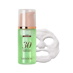 MENOKIN - 30 Seconds Quick Bubble Mask Bright 30ti vteřinové sérum v masce 95 ml